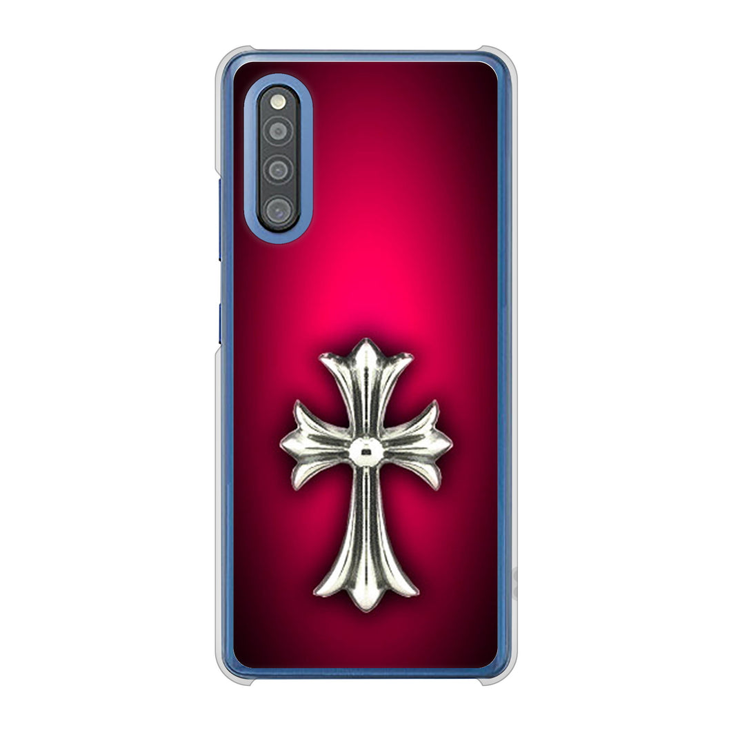 Galaxy A41 SC-41A docomo 高画質仕上げ 背面印刷 ハードケース クロス