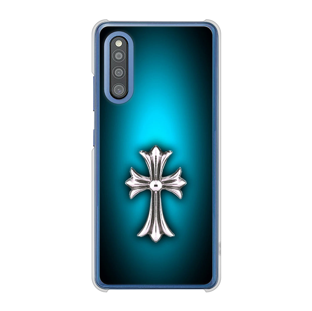 Galaxy A41 SC-41A docomo 高画質仕上げ 背面印刷 ハードケース クロス