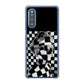 Galaxy A41 SC-41A docomo 高画質仕上げ 背面印刷 ハードケース 【357 bk&wh】