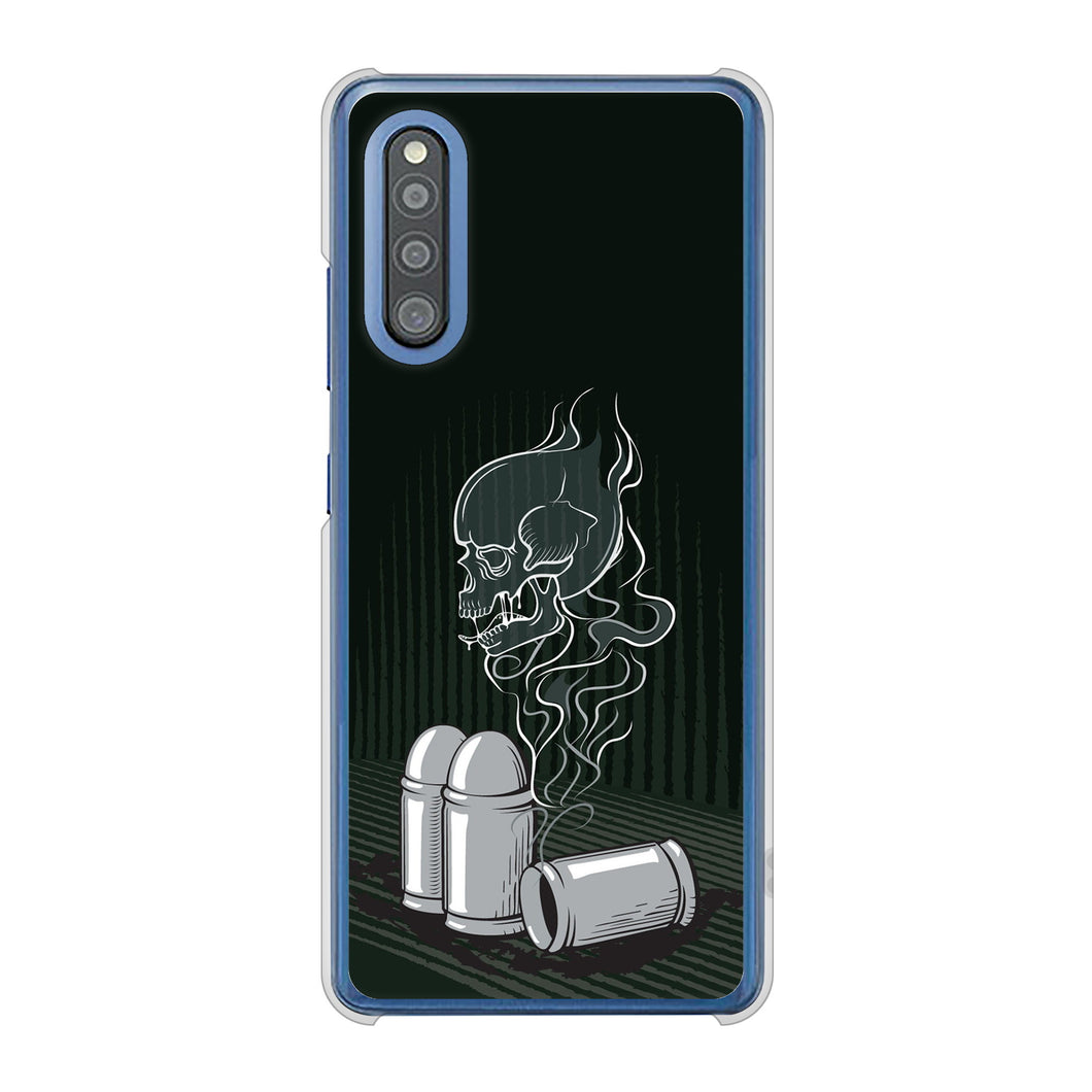 Galaxy A41 SC-41A docomo 高画質仕上げ 背面印刷 ハードケース 【481 弾丸】
