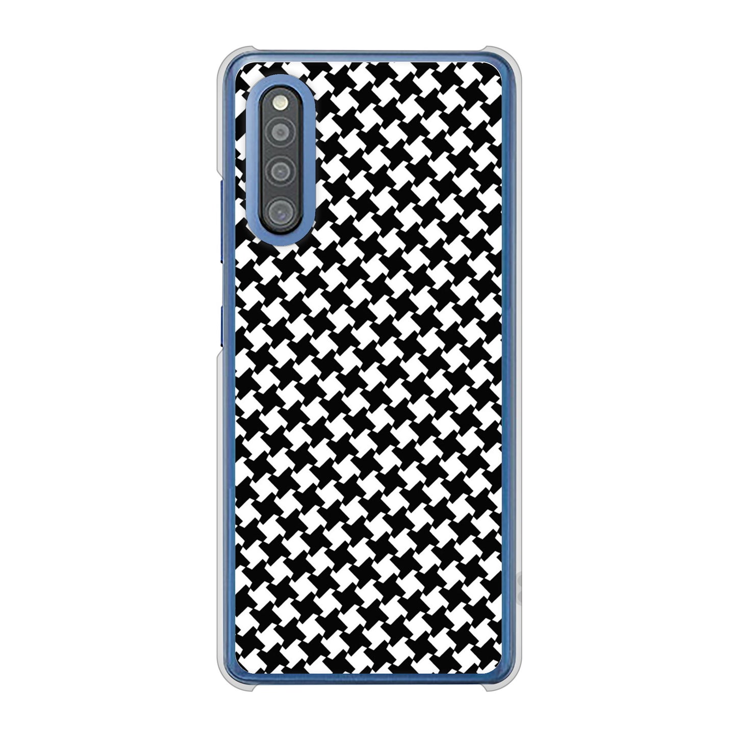 Galaxy A41 SC-41A docomo 高画質仕上げ 背面印刷 ハードケース 【514 和柄＆筆文字 風車】