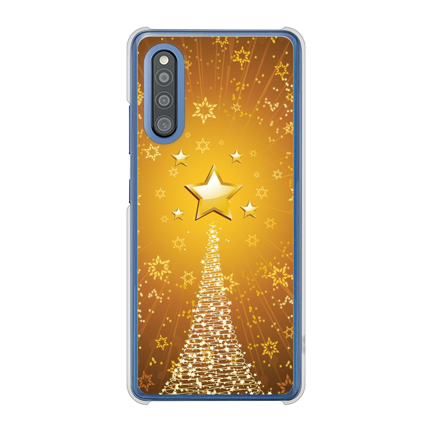 Galaxy A41 SC-41A docomo 高画質仕上げ 背面印刷 ハードケース クリスマス