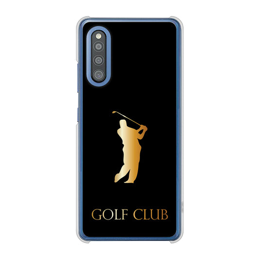 Galaxy A41 SC-41A docomo 高画質仕上げ 背面印刷 ハードケース 【610 GOLFCLUB】