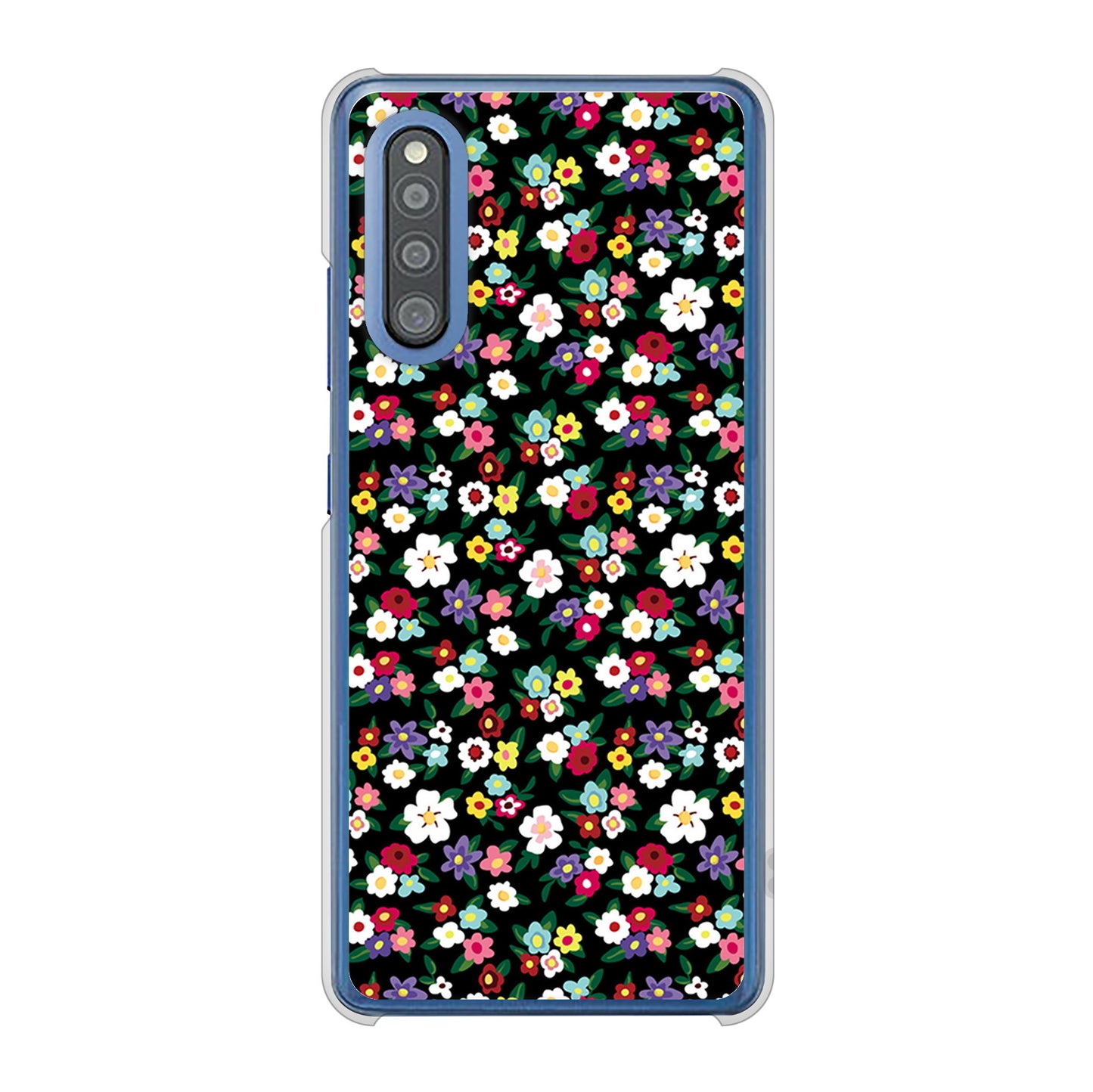 Galaxy A41 SC-41A docomo 高画質仕上げ 背面印刷 ハードケース リバティプリント
