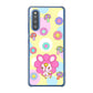 Galaxy A41 SC-41A docomo 高画質仕上げ 背面印刷 ハードケース むかいあぐる フラワーうさぎのフラッピョン