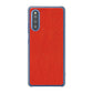 Galaxy A41 SC-41A docomo 高画質仕上げ 背面印刷 ハードケース 【EK852 レザー風レッド】