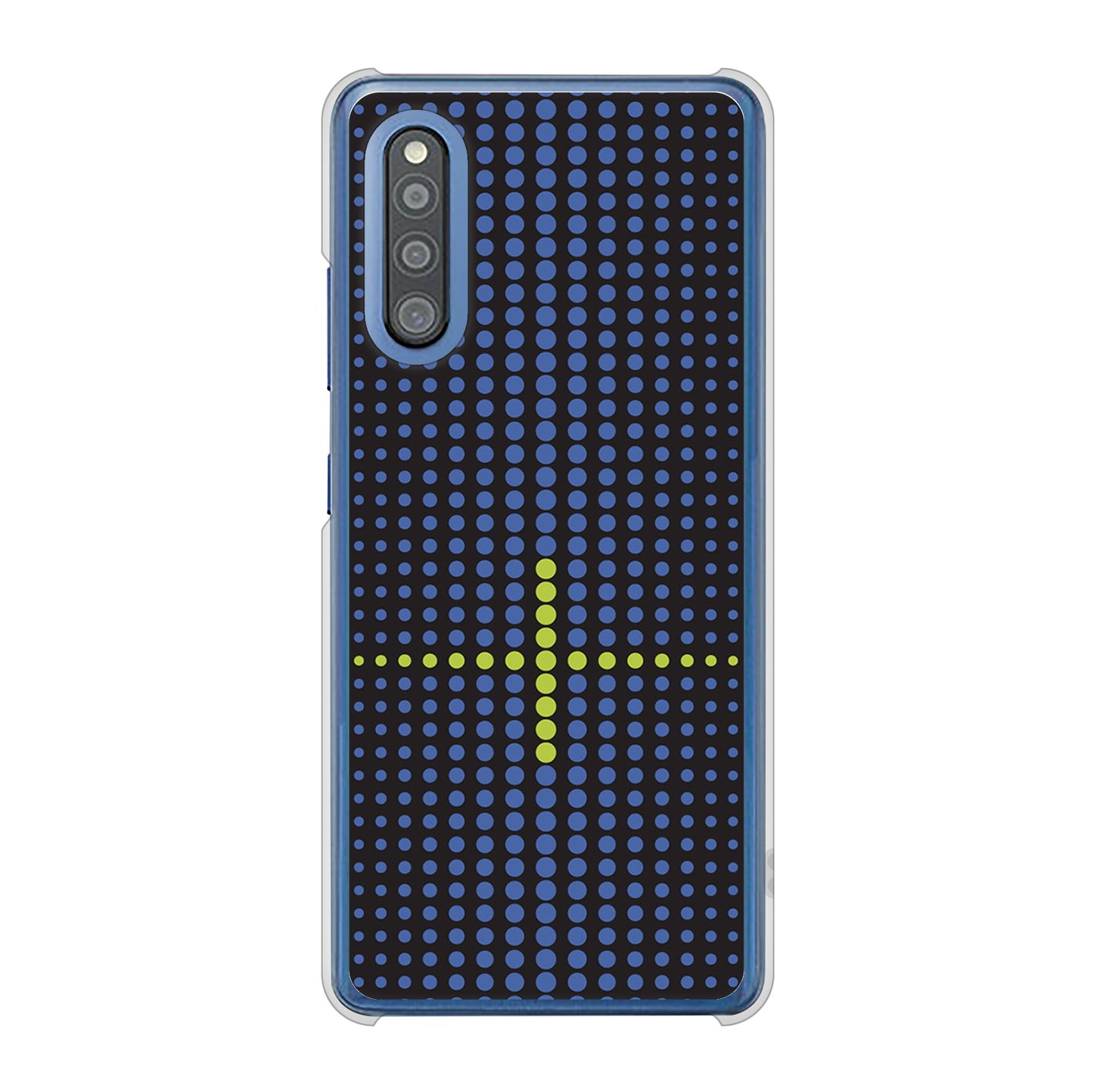 Galaxy A41 SC-41A docomo 高画質仕上げ 背面印刷 ハードケース 【IB907 グラデーションドット】