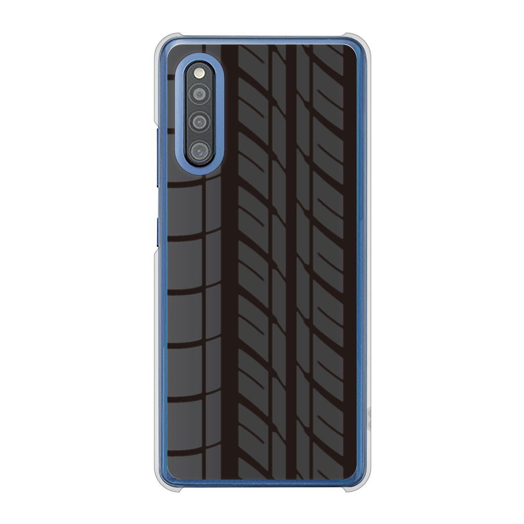 Galaxy A41 SC-41A docomo 高画質仕上げ 背面印刷 ハードケース 【IB931 タイヤ】