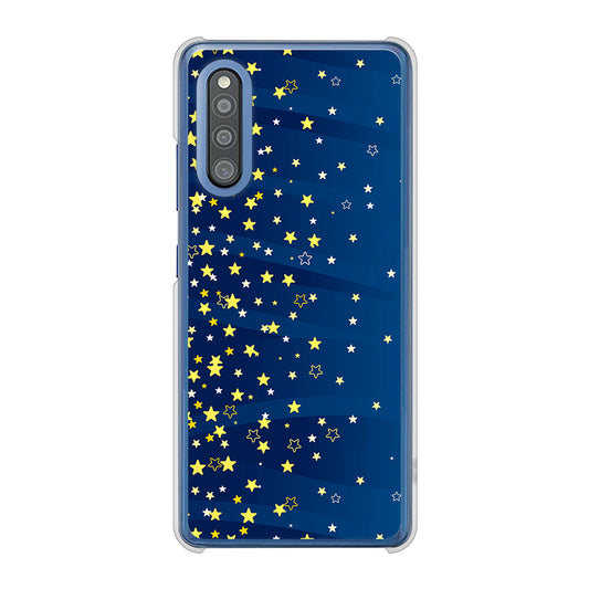 Galaxy A41 SC-41A docomo 高画質仕上げ 背面印刷 ハードケース 【VA842 満天の星空】