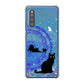 Galaxy A41 SC-41A docomo 高画質仕上げ 背面印刷 ハードケース 魔法陣猫