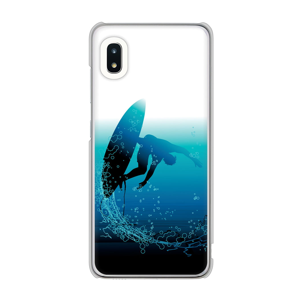 Galaxy A21 SC-42A docomo 高画質仕上げ 背面印刷 ハードケース 【416 カットバック】