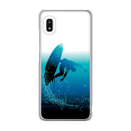 Galaxy A21 SC-42A docomo 高画質仕上げ 背面印刷 ハードケース 【416 カットバック】