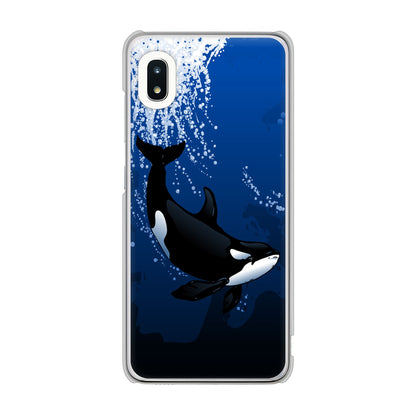 Galaxy A21 SC-42A docomo 高画質仕上げ 背面印刷 ハードケース 海の守り神