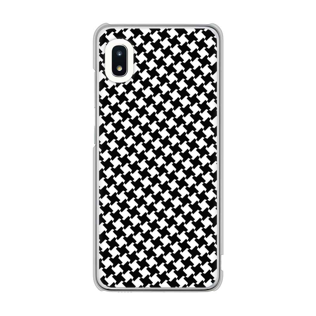 Galaxy A21 SC-42A docomo 高画質仕上げ 背面印刷 ハードケース 【514 和柄＆筆文字 風車】