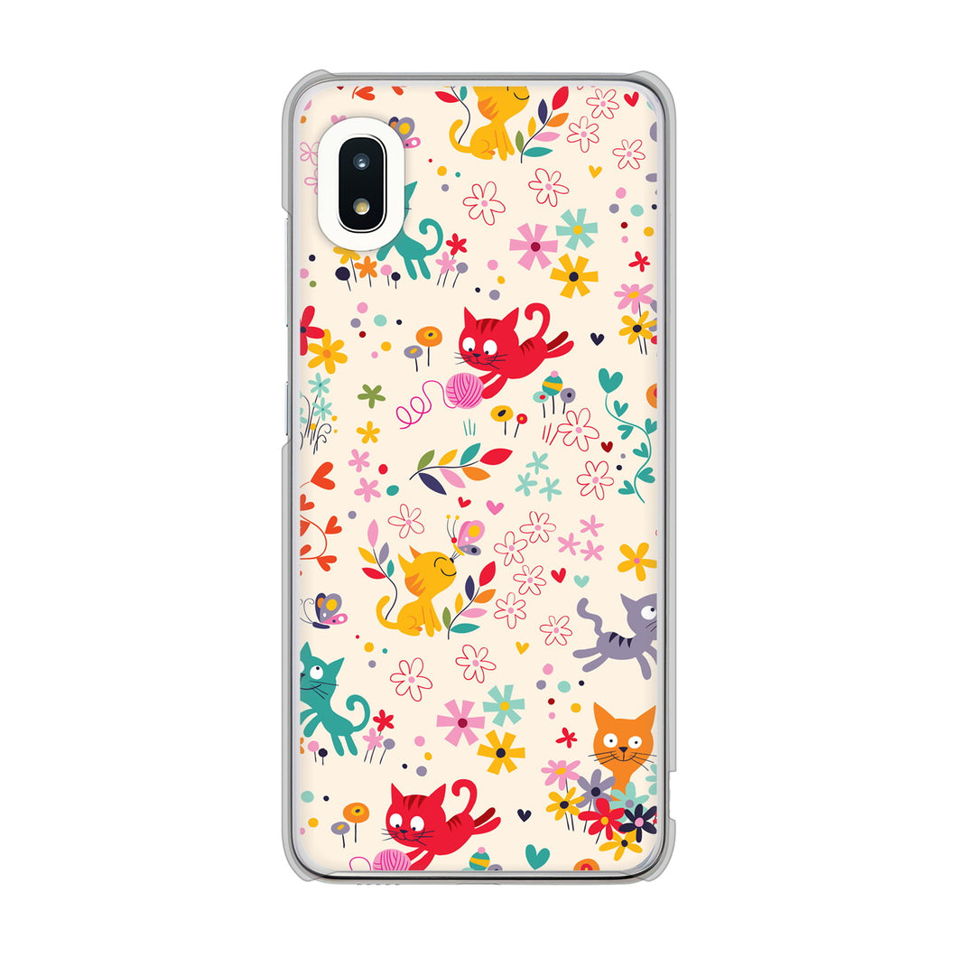 Galaxy A21 SC-42A docomo 高画質仕上げ 背面印刷 ハードケース マルチスタイル