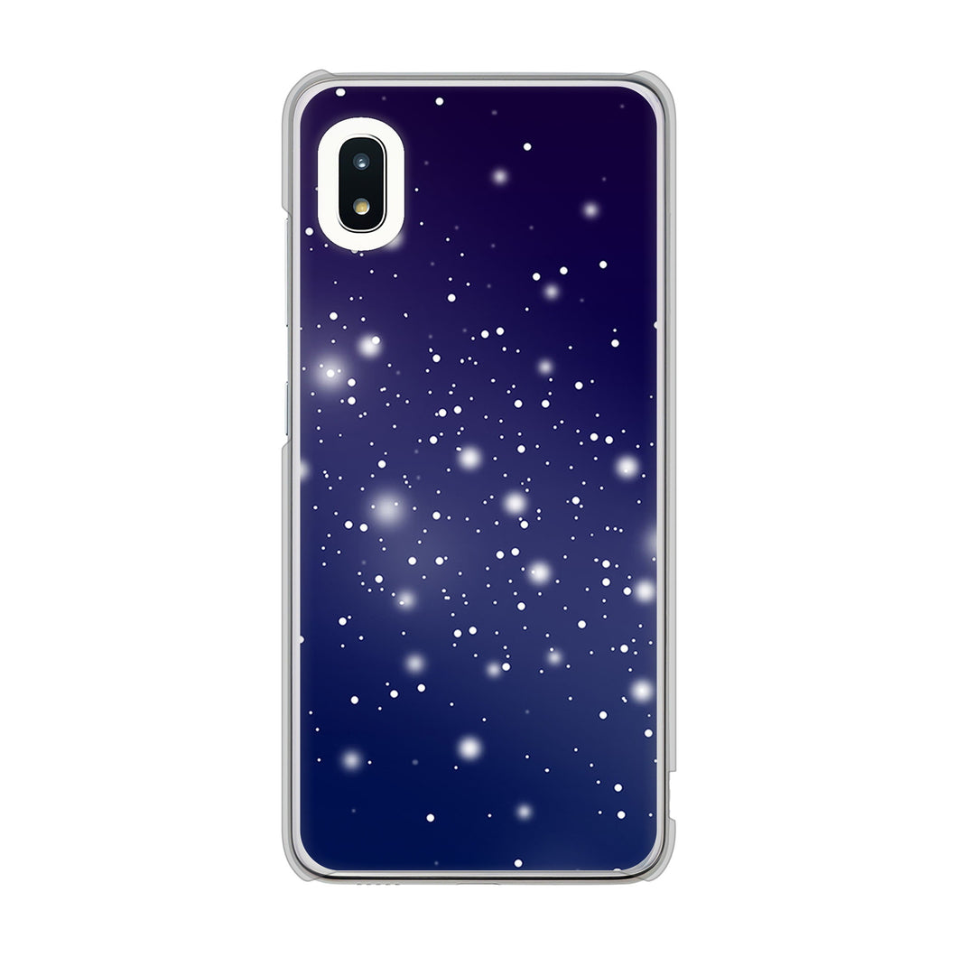 Galaxy A21 SC-42A docomo 高画質仕上げ 背面印刷 ハードケース 【1271 天空の川】