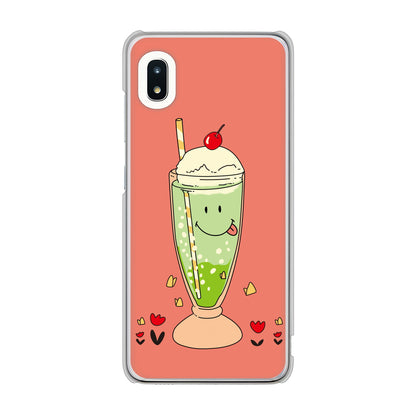 Galaxy A21 SC-42A docomo 高画質仕上げ 背面印刷 ハードケース スイーツイラスト