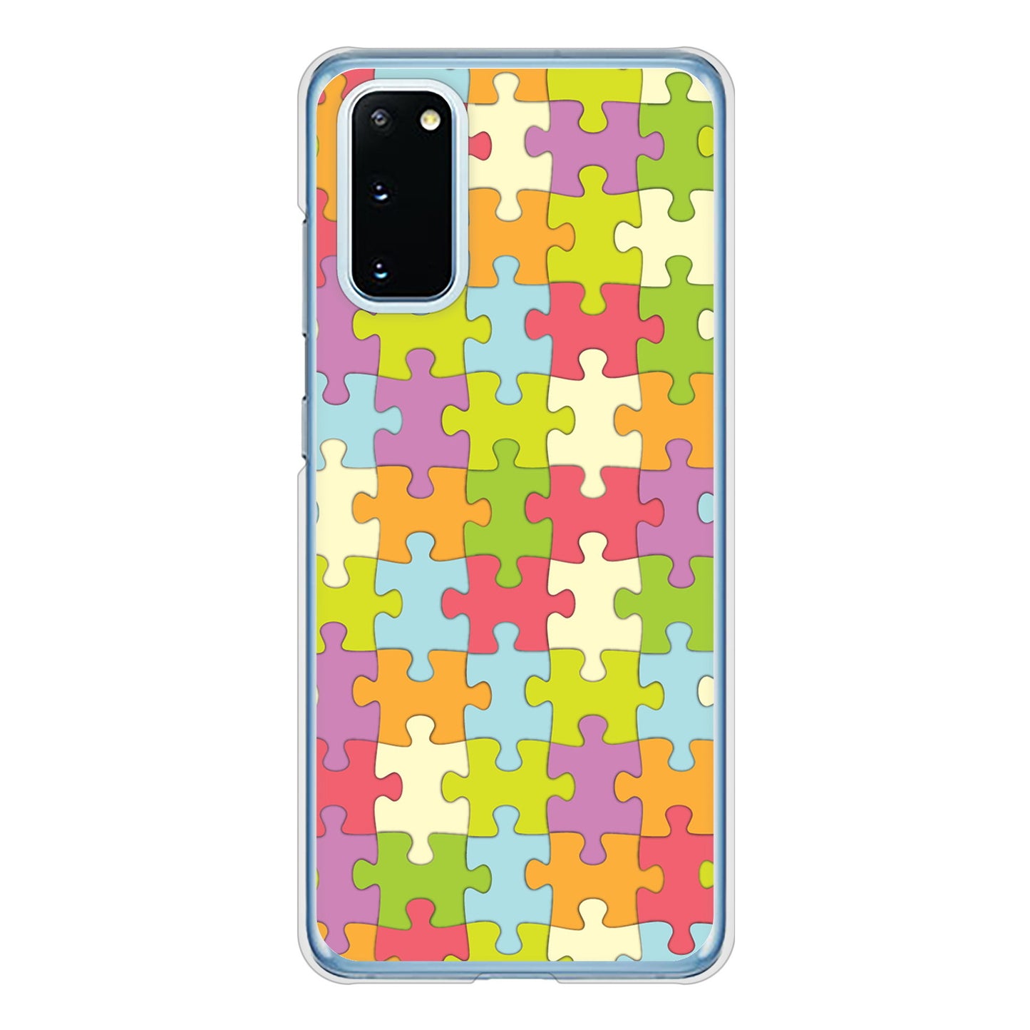 Galaxy S20 5G SC-51A docomo 高画質仕上げ 背面印刷 ハードケース ジグソーパズル
