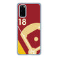 Galaxy S20 5G SC-51A docomo 高画質仕上げ 背面印刷 ハードケース baseball