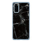 Galaxy S20 5G SC-51A docomo 高画質仕上げ 背面印刷 ハードケース 大理石BK