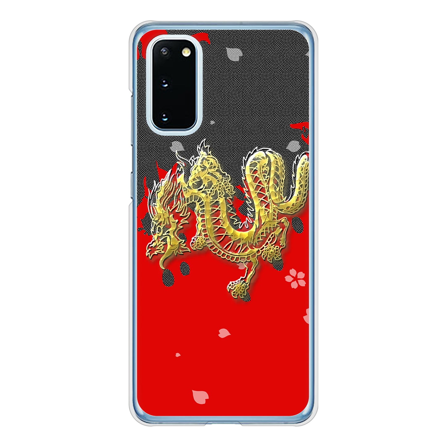 Galaxy S20 5G SC-51A docomo 高画質仕上げ 背面印刷 ハードケース 和竜