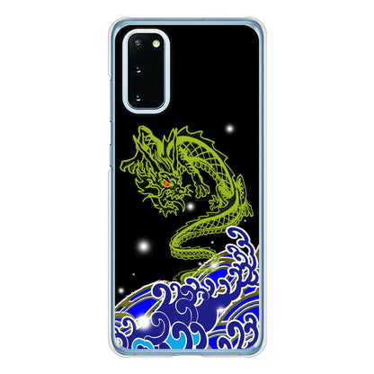 Galaxy S20 5G SC-51A docomo 高画質仕上げ 背面印刷 ハードケース 水竜