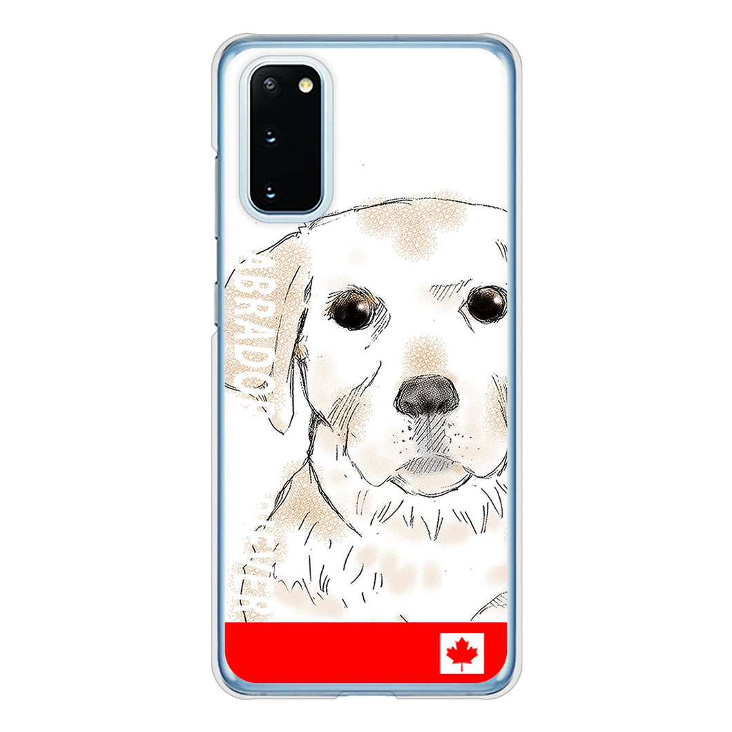 Galaxy S20 5G SC-51A docomo 高画質仕上げ 背面印刷 ハードケース ラブラドールレトリバー