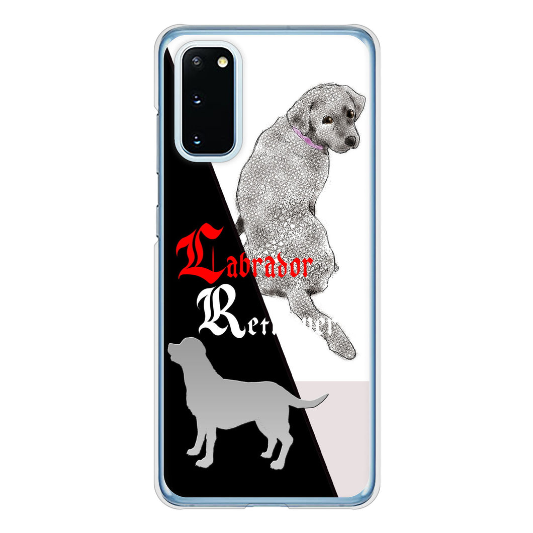 Galaxy S20 5G SC-51A docomo 高画質仕上げ 背面印刷 ハードケース ラブラドールレトリバー