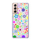 Galaxy S21 5G SC-51B docomo 高画質仕上げ 背面印刷 ハードケース リバティプリント