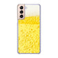 Galaxy S21 5G SC-51B docomo 高画質仕上げ 背面印刷 ハードケース 生ビール