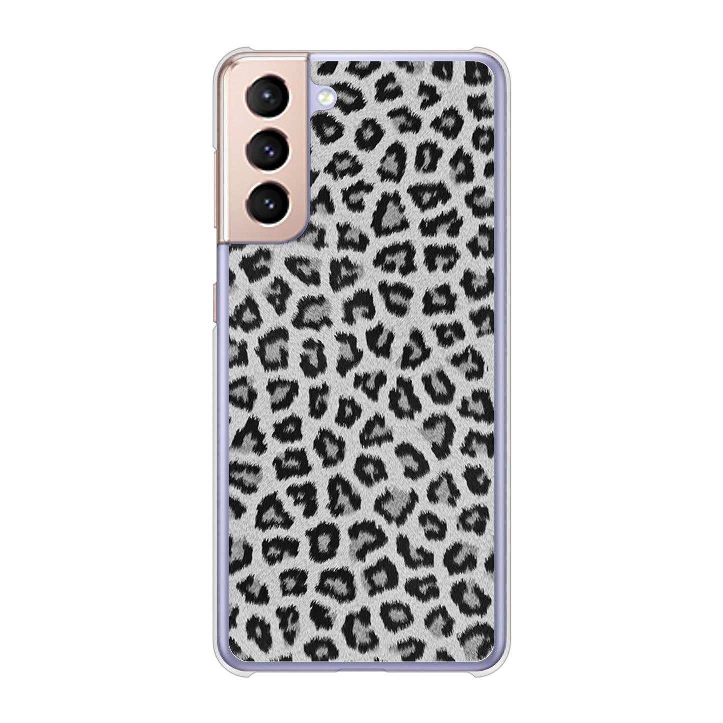 Galaxy S21 5G SC-51B docomo 高画質仕上げ 背面印刷 ハードケース ヒョウ柄ベーシックS