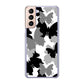 Galaxy S21 5G SC-51B docomo 高画質仕上げ 背面印刷 ハードケース 【1336 夜の蝶】