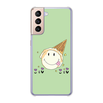 Galaxy S21 5G SC-51B docomo 高画質仕上げ 背面印刷 ハードケース スイーツイラスト