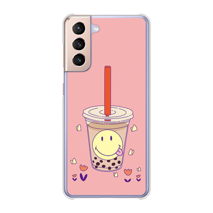 Galaxy S21 5G SC-51B docomo 高画質仕上げ 背面印刷 ハードケース スイーツイラスト