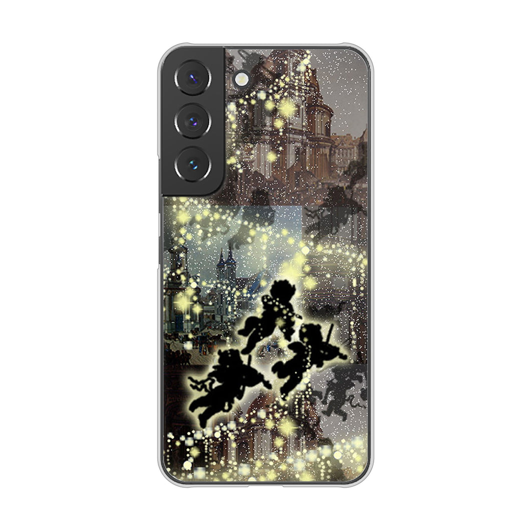 Galaxy S22 SC-51C docomo 高画質仕上げ 背面印刷 ハードケース 【253 天使の音楽隊】