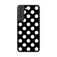 Galaxy S22 SC-51C docomo 高画質仕上げ 背面印刷 ハードケース シンプル柄（水玉）