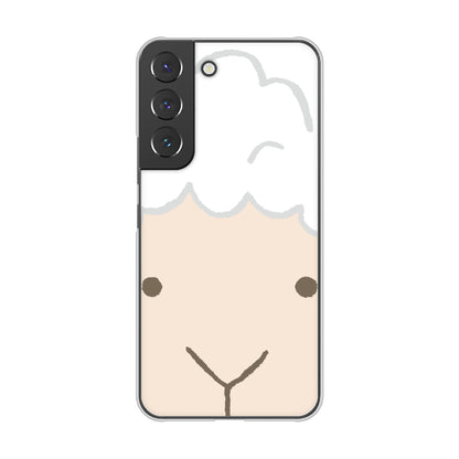 Galaxy S22 SC-51C docomo 高画質仕上げ 背面印刷 ハードケース ドアップアニマル