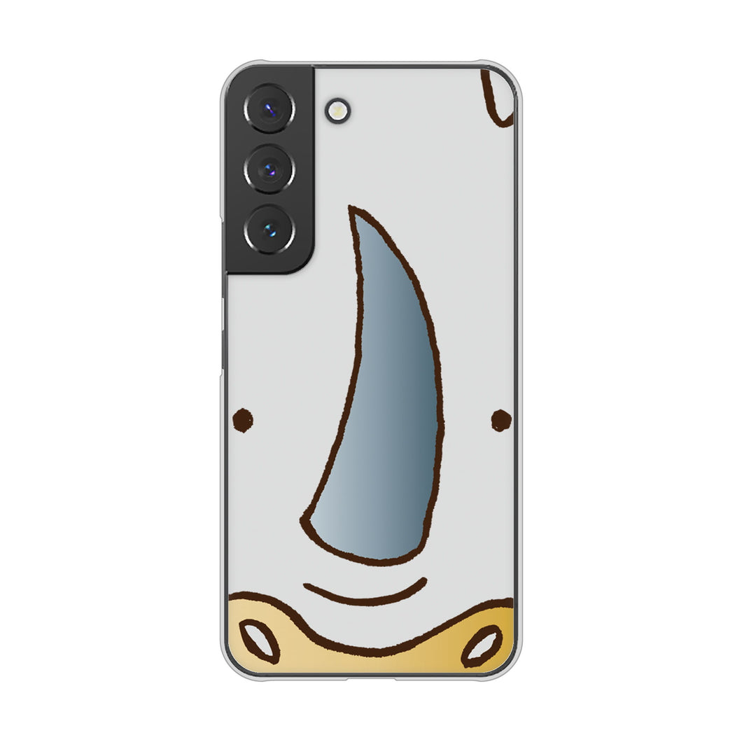 Galaxy S22 SC-51C docomo 高画質仕上げ 背面印刷 ハードケース ドアップアニマル