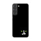 Galaxy S22 SC-51C docomo 高画質仕上げ 背面印刷 ハードケース 【398 黒ネコ】