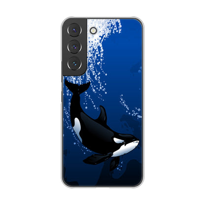 Galaxy S22 SC-51C docomo 高画質仕上げ 背面印刷 ハードケース 海の守り神