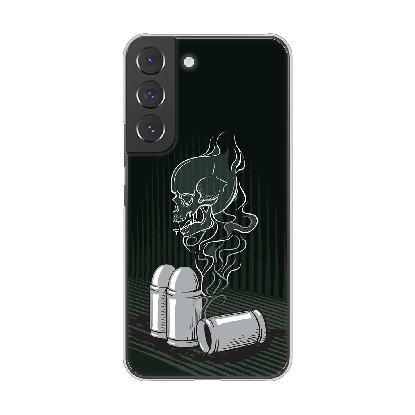 Galaxy S22 SC-51C docomo 高画質仕上げ 背面印刷 ハードケース 【481 弾丸】