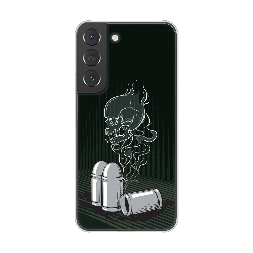 Galaxy S22 SC-51C docomo 高画質仕上げ 背面印刷 ハードケース 【481 弾丸】