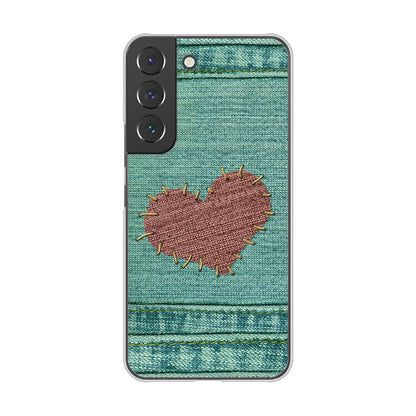 Galaxy S22 SC-51C docomo 高画質仕上げ 背面印刷 ハードケース ビッグハート