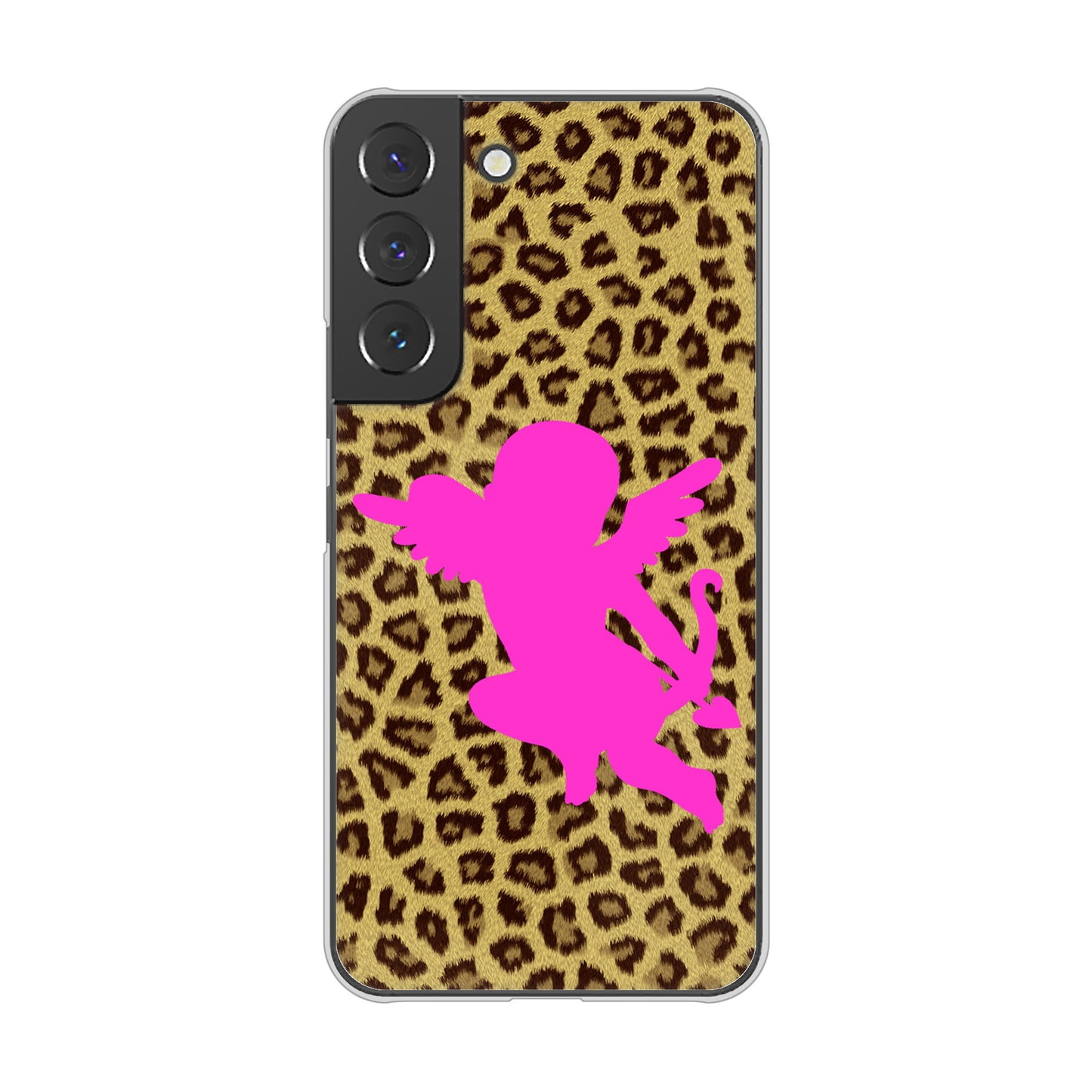 Galaxy S22 SC-51C docomo 高画質仕上げ 背面印刷 ハードケース エンジェル