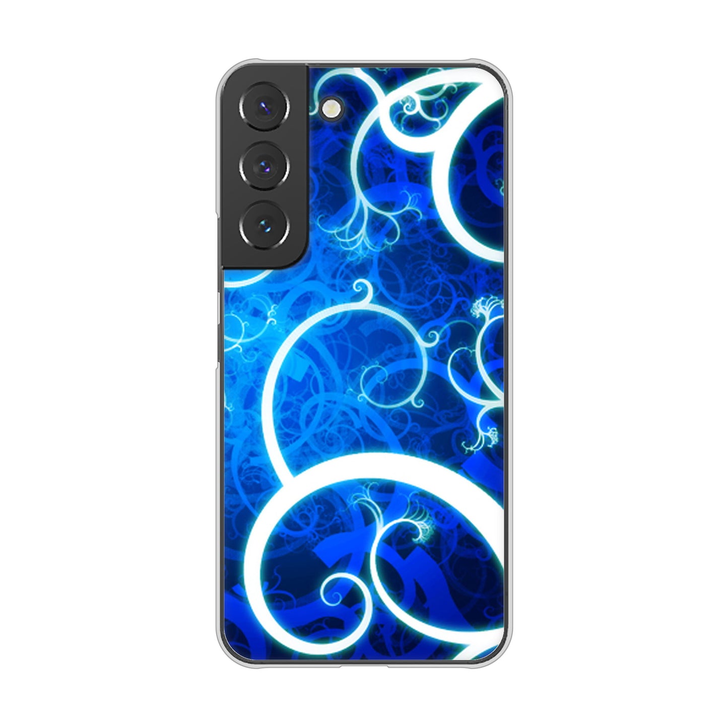 Galaxy S22 SC-51C docomo 高画質仕上げ 背面印刷 ハードケース 【EK850 神秘の草】