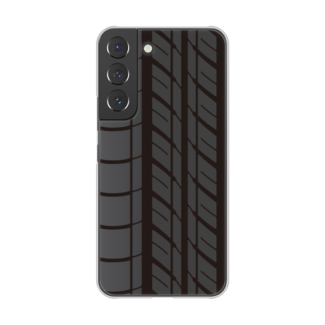 Galaxy S22 SC-51C docomo 高画質仕上げ 背面印刷 ハードケース 【IB931 タイヤ】