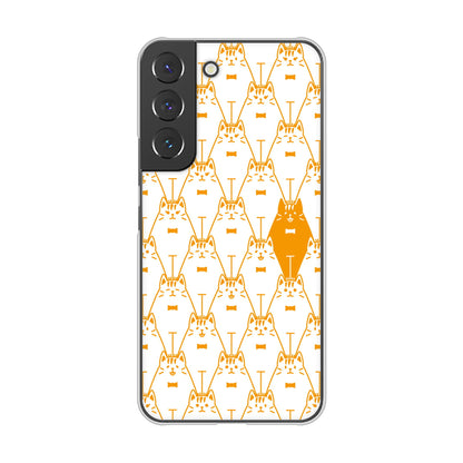 Galaxy S22 SC-51C docomo 高画質仕上げ 背面印刷 ハードケース パターンアニマル