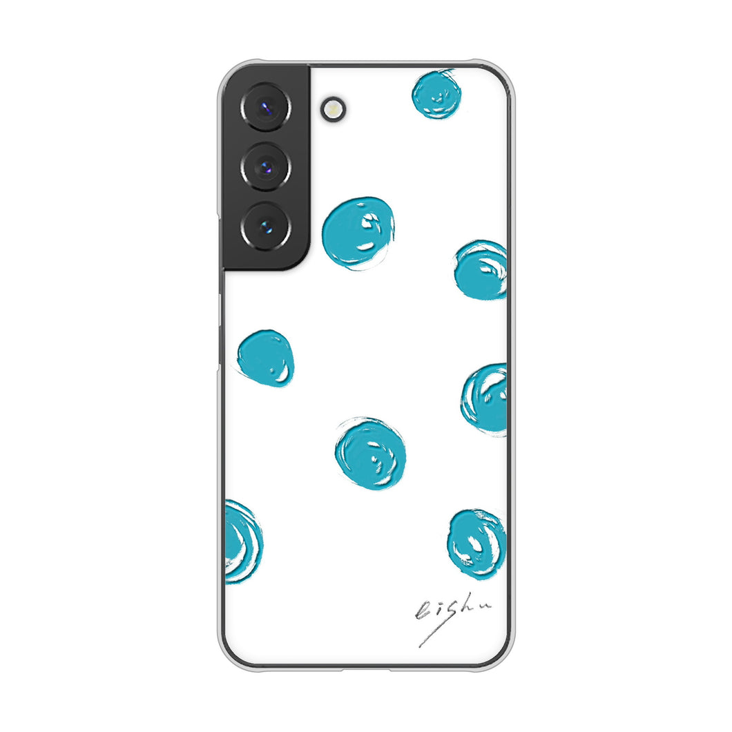 Galaxy S22 SC-51C docomo 高画質仕上げ 背面印刷 ハードケース 大野詠舟 手描きシンプル