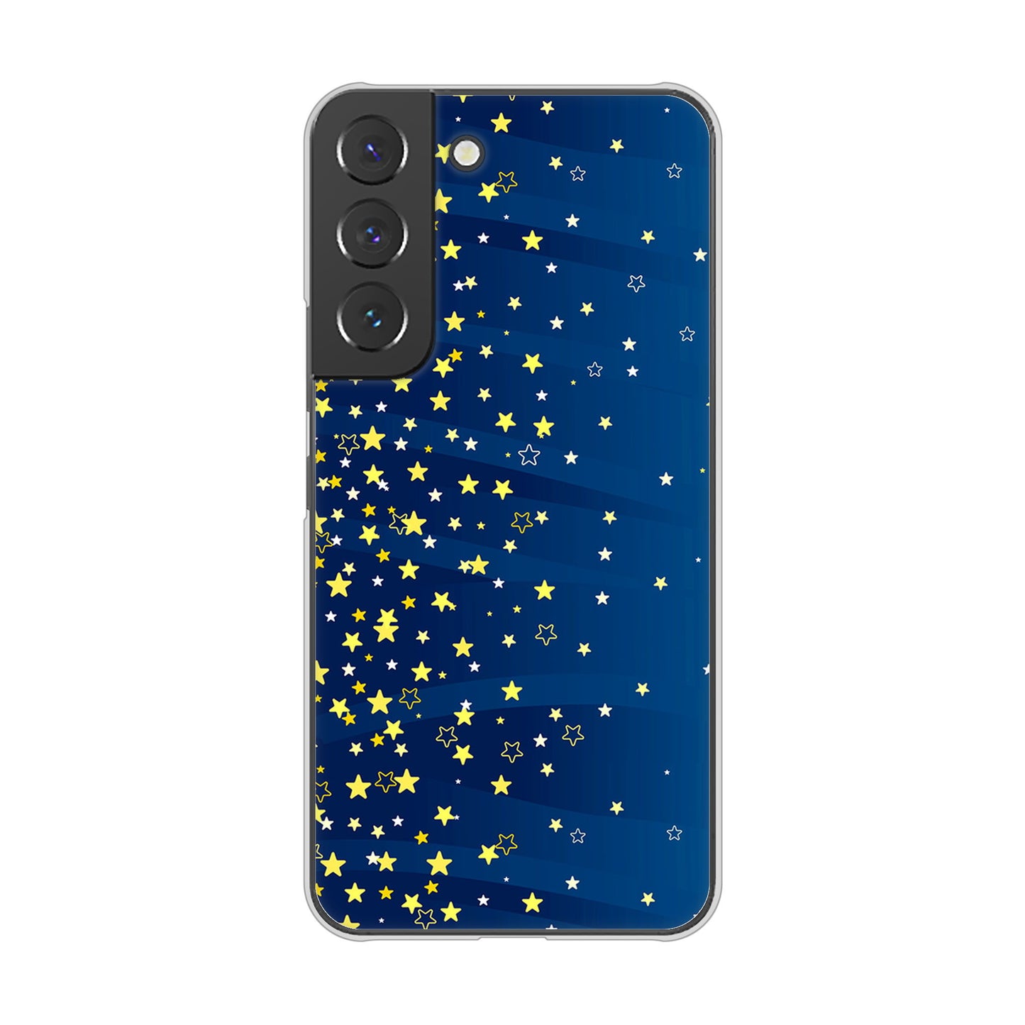 Galaxy S22 SC-51C docomo 高画質仕上げ 背面印刷 ハードケース 【VA842 満天の星空】