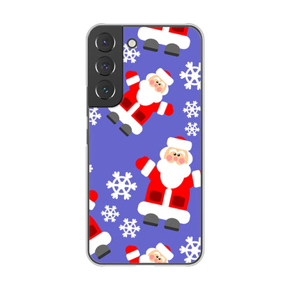 Galaxy S22 SC-51C docomo 高画質仕上げ 背面印刷 ハードケース クリスマス